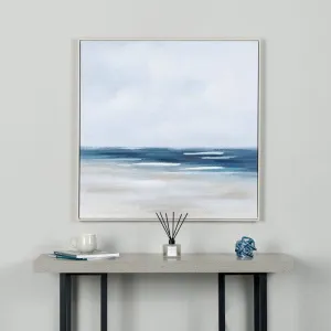 Abstract Beach Framed Canvas 2