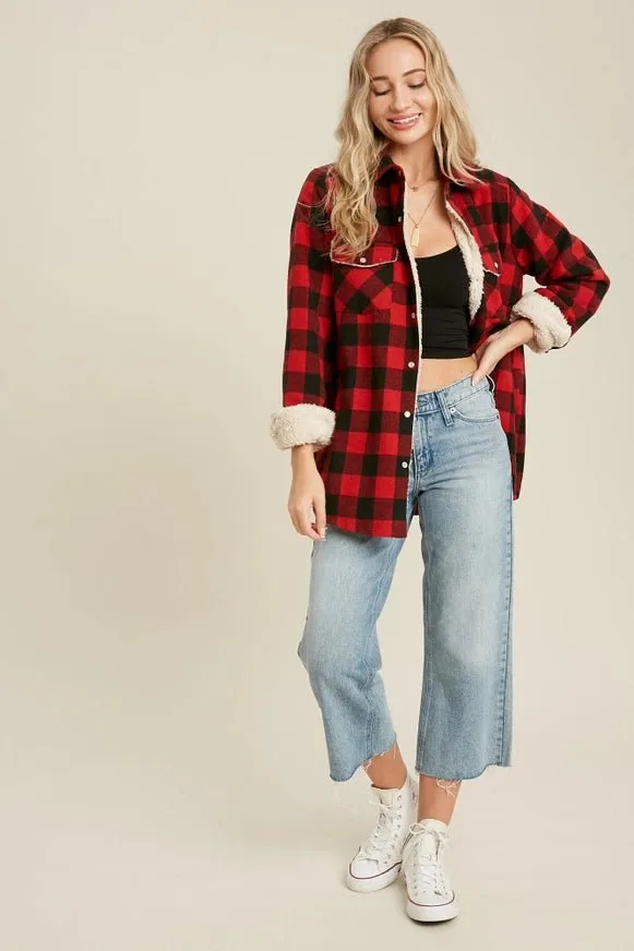 Cozy Cabin Buffalo Plaid Shacket