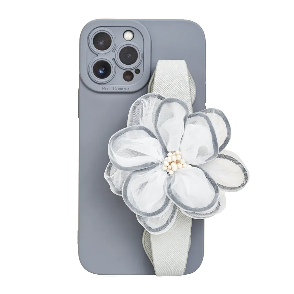 Flower Wristlet Phone Case