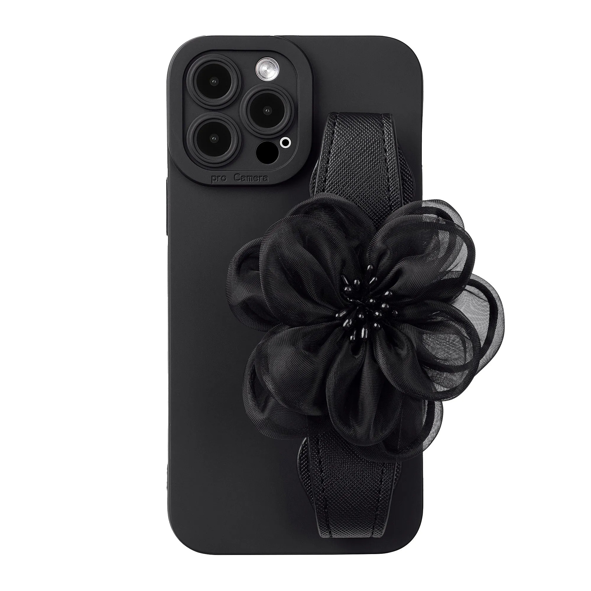 Flower Wristlet Phone Case