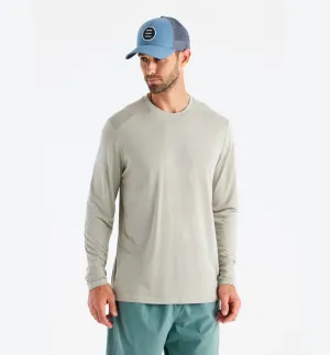 Free Fly Men's Bamboo Lightweight Long Sleeve in Sandstone