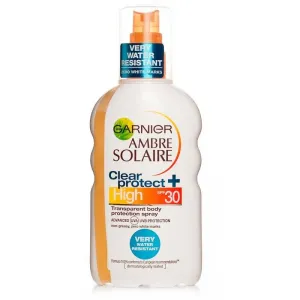 Garnier Ambre Solaire Clear Protect Spray SPF 30 - Ultra-Lightweight Sunscreen for High UV Protection (200ml)