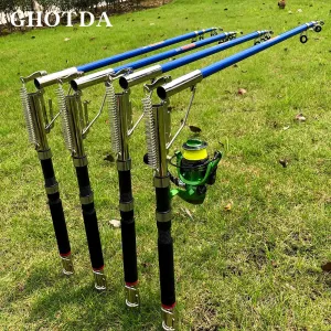 GHOTDA SuperHardAutomatic Fishing Rod 1.8-2.7m Sea River Fishing Telescopic