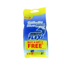 Gillette Blue III Flexi Disposable Razor 4 2 Pack