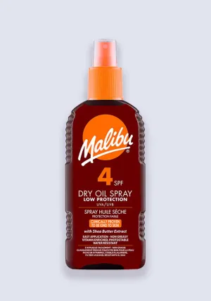 Malibu Dry Oil Spray Low Protection Very Water Resistant SPF 4 200ml