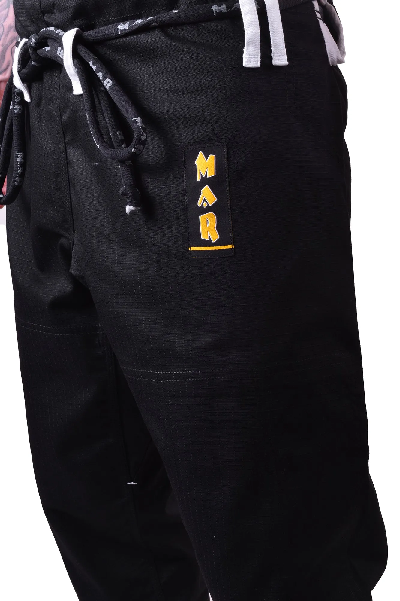 MAR-031F | Black BJJ Trousers