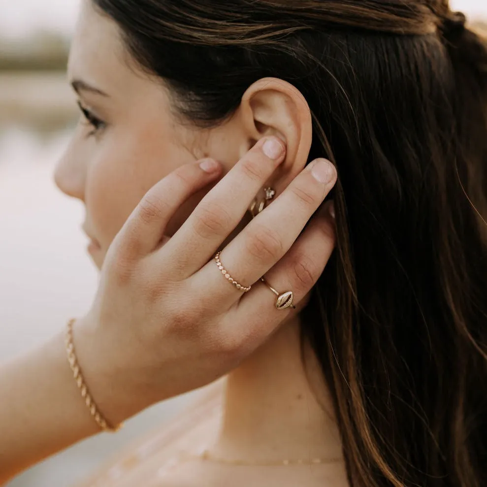 Maui Cowrie Ring