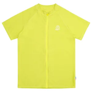 Men's Short Sleeve Rash Guard | “Sulphur Yellow”