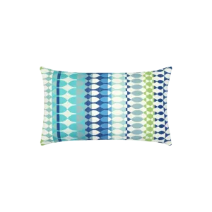 MODERN OVAL OCEAN LUMBAR PILLOW