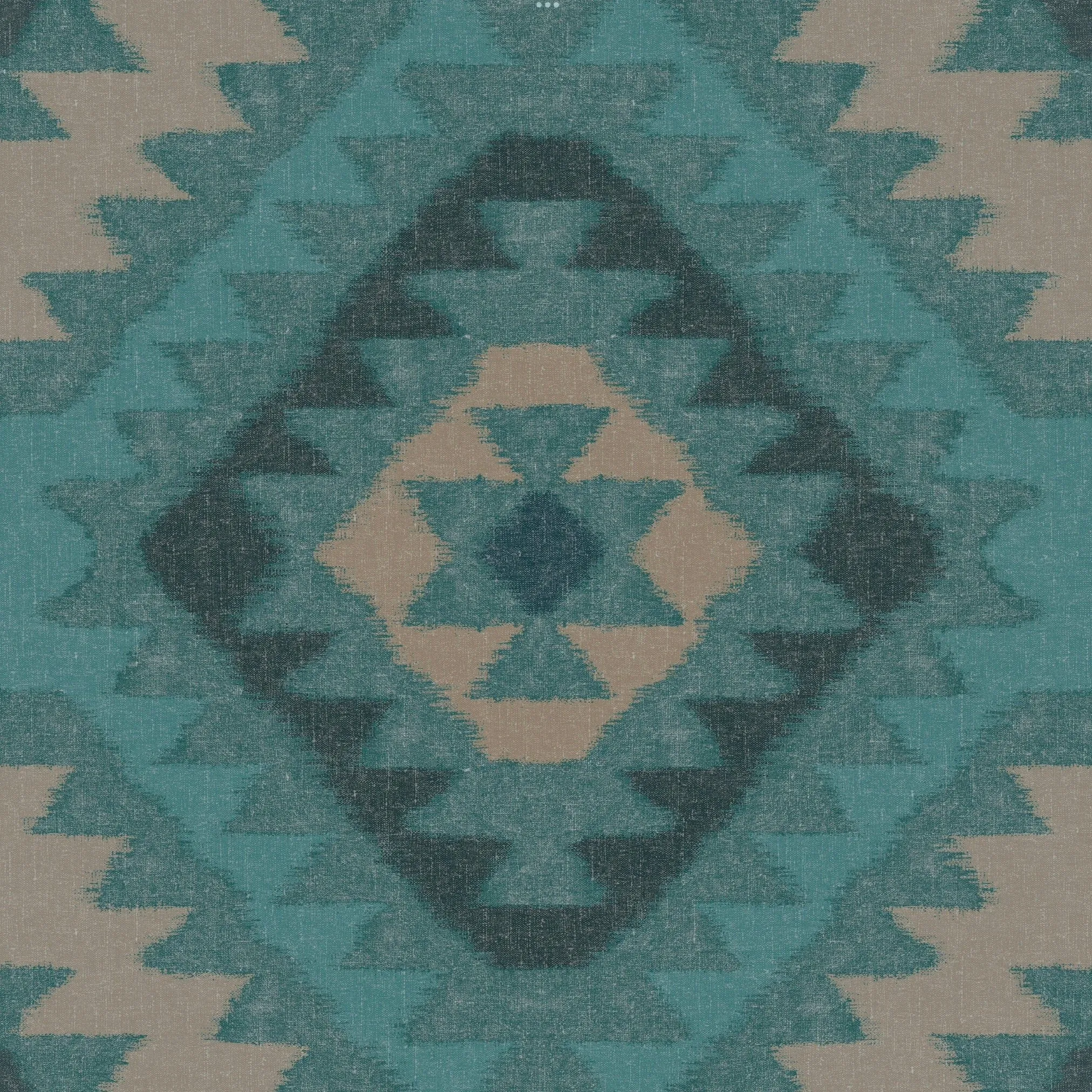 Navajo Wallpaper - Turquoise