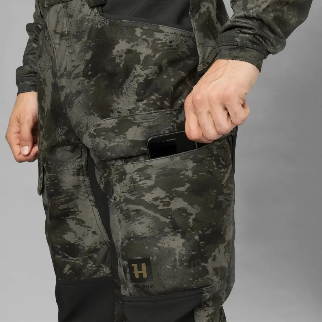 NOCTYX Camo Silent Trousers - AXIS MSP Black/Black by Harkila