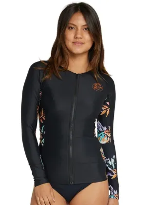 Oneill Womens Bahia Long Sleeve Rash Guard