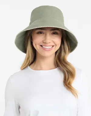 Palm Beach Cotton Linen Sun Hat UPF 50 