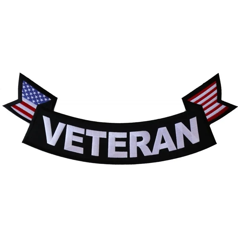 PL6560 Veteran Extra Large Rocker Patch