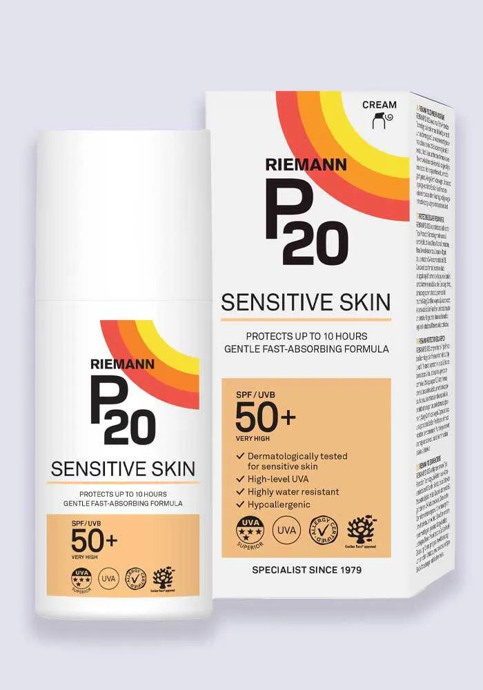 Riemann P20 Sensitive Sun Cream SPF 50  200ml