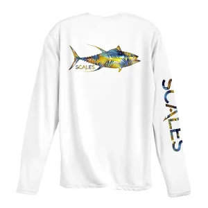 SCALES Tropical tuna LS Performance white