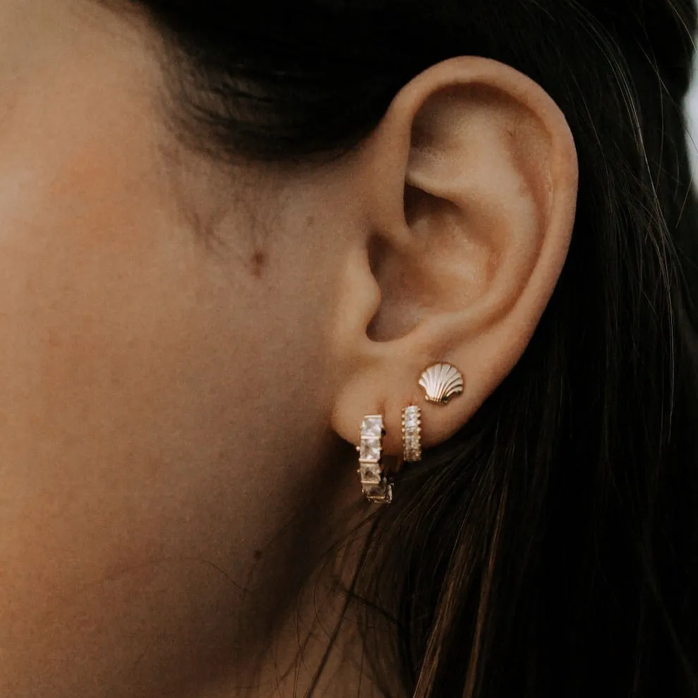 Sea Shell Studs