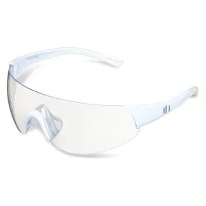 Shield Pickleball Eyewear White and Perfectly Clear