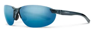 Smith Parallel 2 Crystal Mediterranean Frame - Polarized Blue Mirror Lens - Polarized Sunglasses