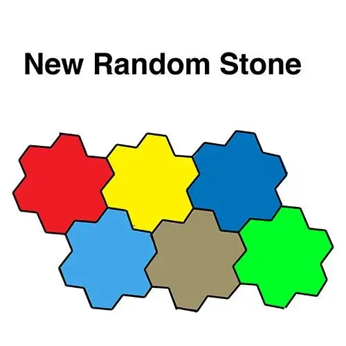 Stone Concrete Stamps - New Random Stone