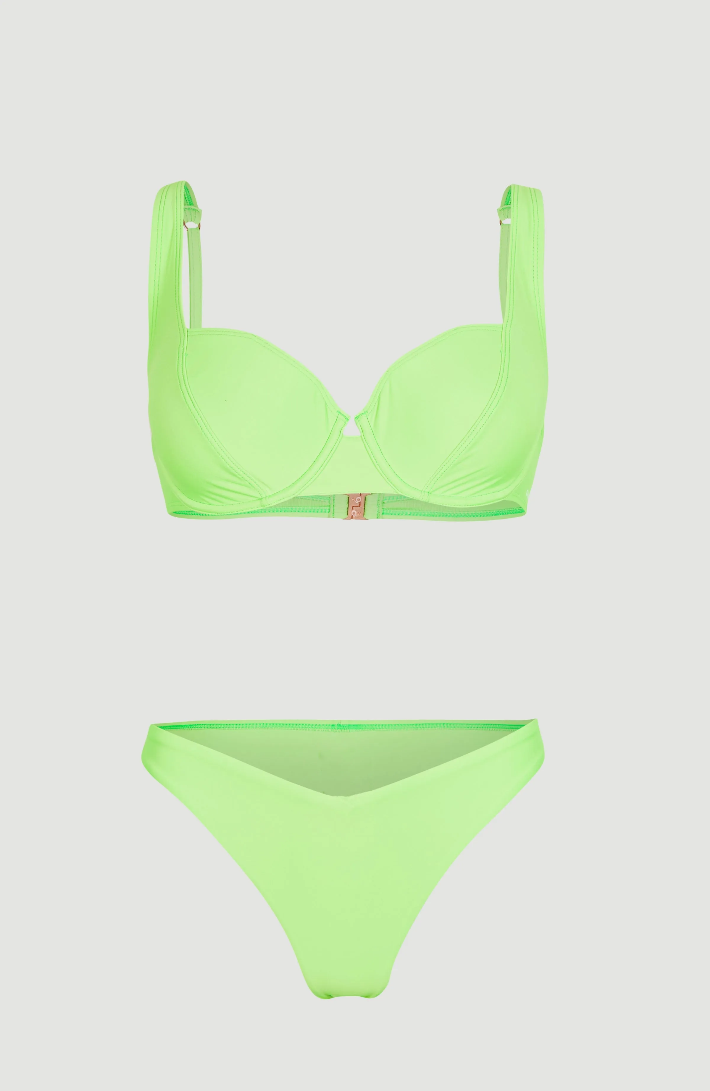 Tina Line Brights Bikini Set | Fluor Green