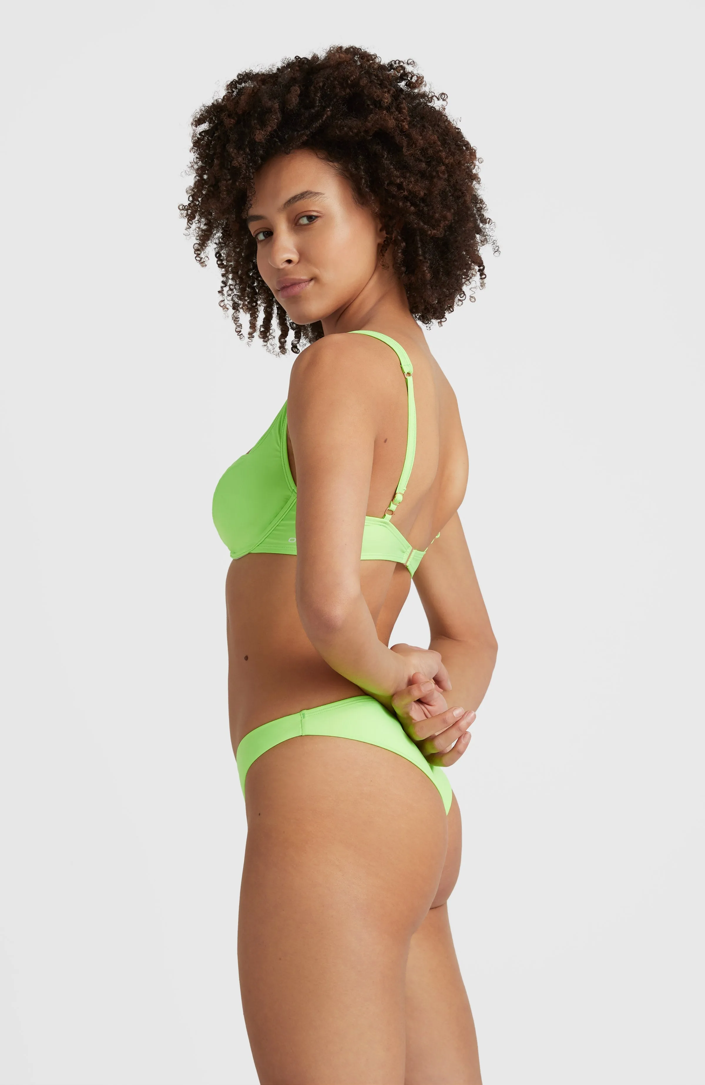 Tina Line Brights Bikini Set | Fluor Green