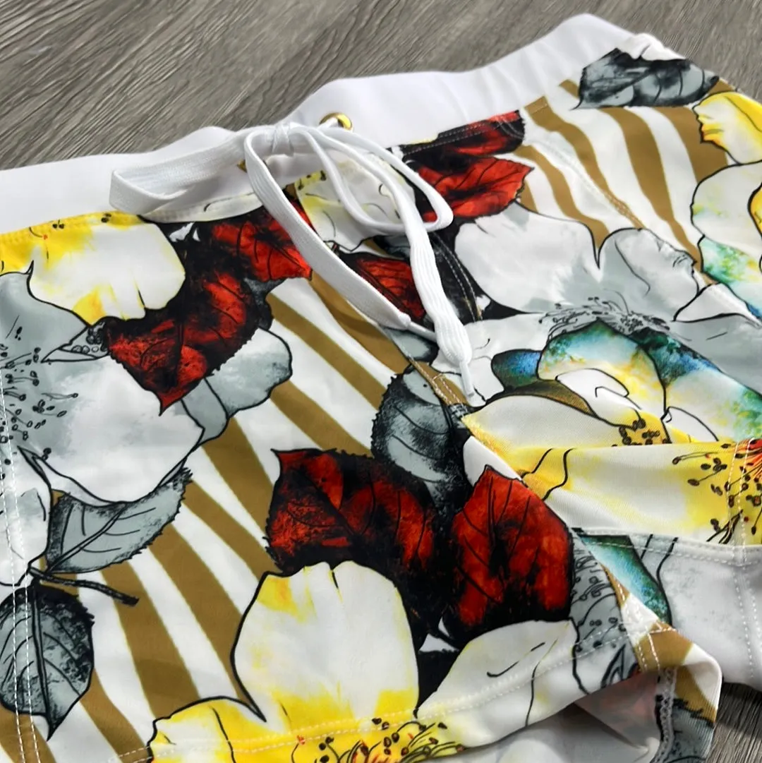 Tropical Floral Shorts