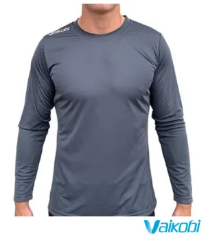 Vaikobi V Ocean L/S Relaxed Fit UV Tee #Small - Gunmetal Grey