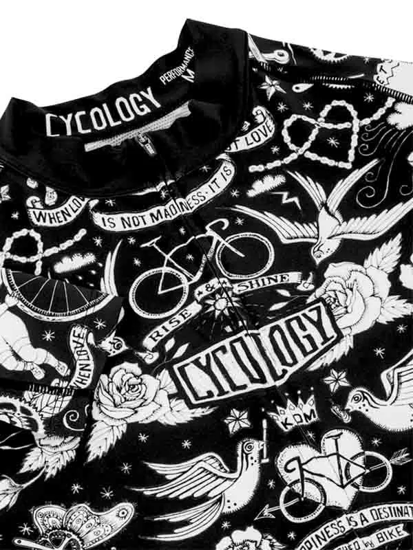 Velo Tattoo Men's Summer Long Sleeve Jersey