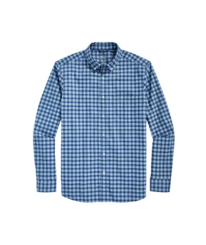 Vineyard Vines Mens On-The-Go brrr Long Sleeve Plaid Shirt